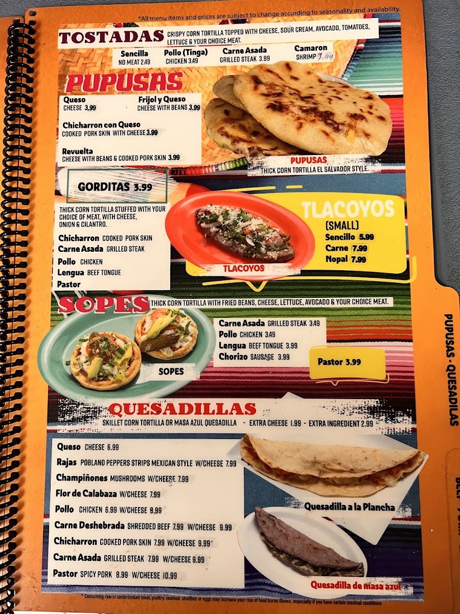 Taqueria Michoacana Menu - Image 4